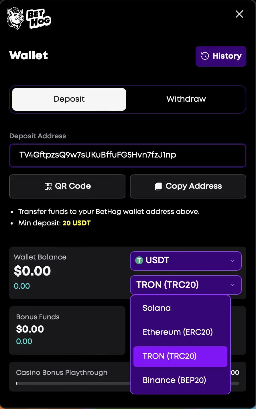 Select network